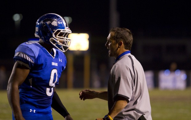 Merrillville at Lake Central football game